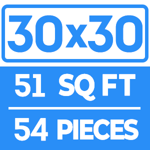 30×30cm Interlocking Foam Floor Mats for Home Gym