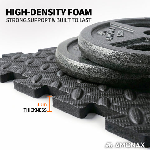 30×30cm Interlocking Foam Floor Mats for Home Gym