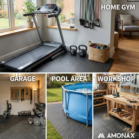 30×30cm Interlocking Foam Floor Mats for Home Gym