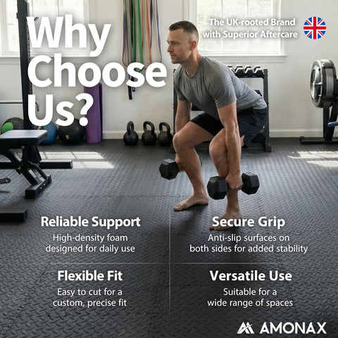 30×30cm Interlocking Foam Floor Mats for Home Gym