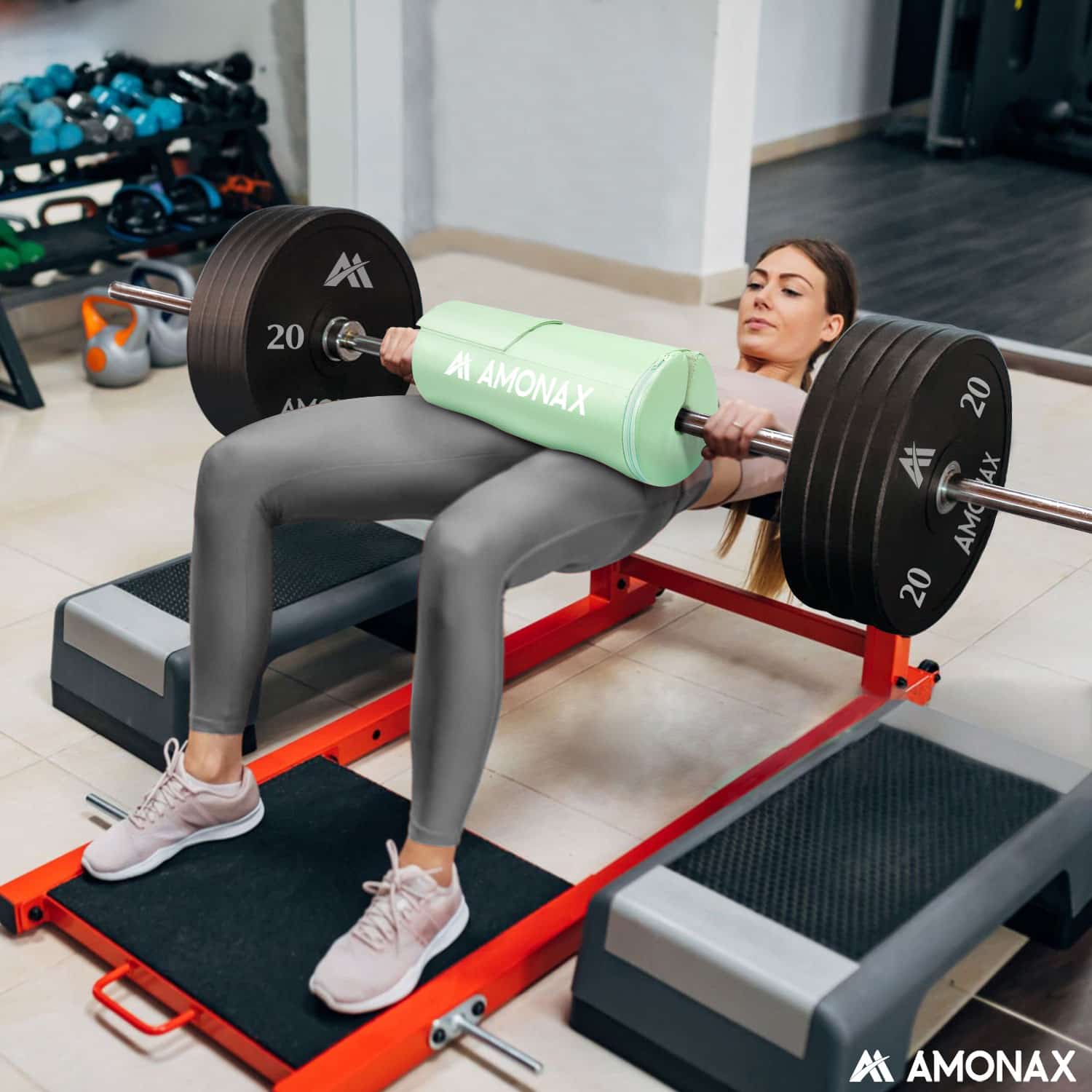 Hip Thrust Pad – Thick Barbell Pad for Heavy Glute Training