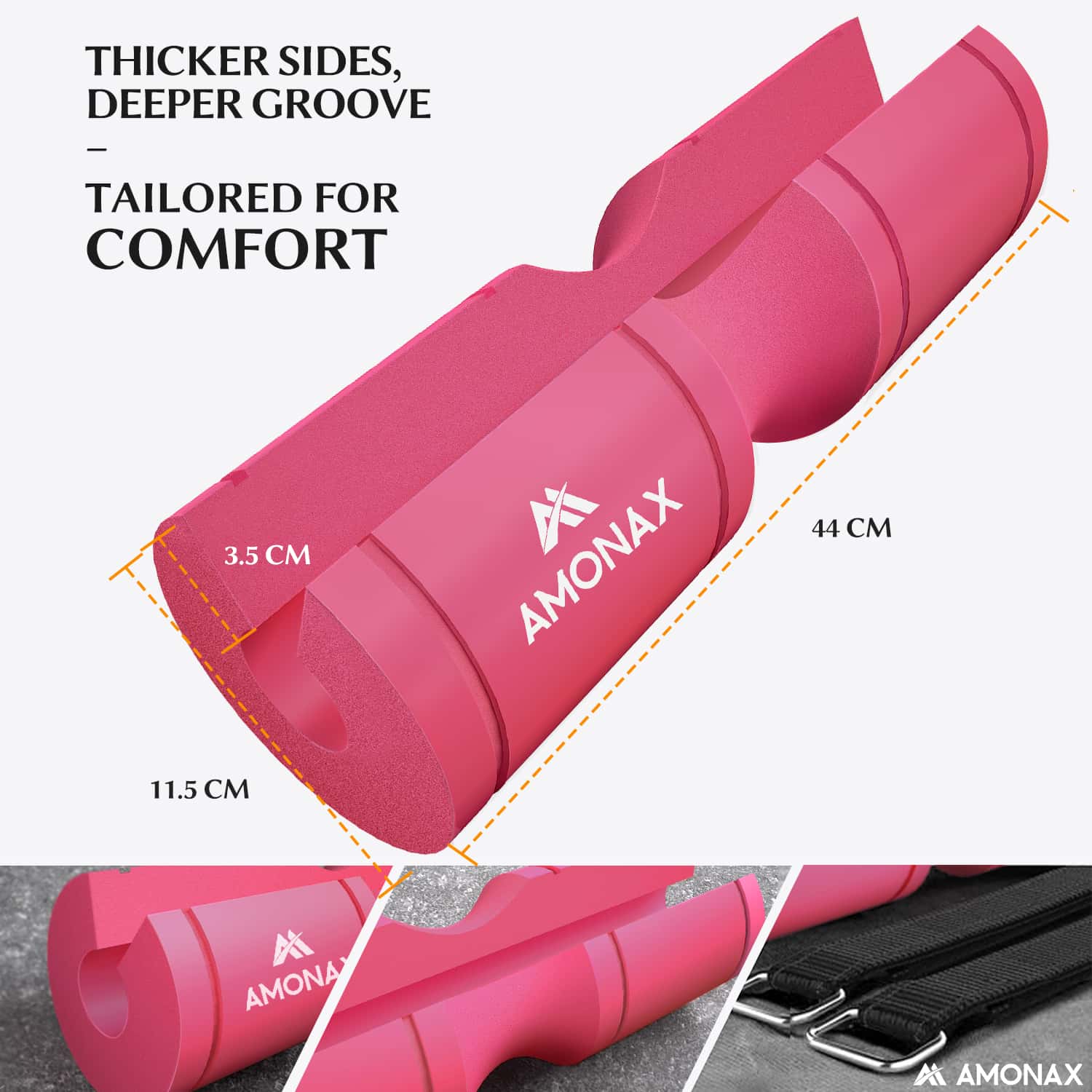 Groove Barbell Pad – Cushion for Squats & Hip Thrusts