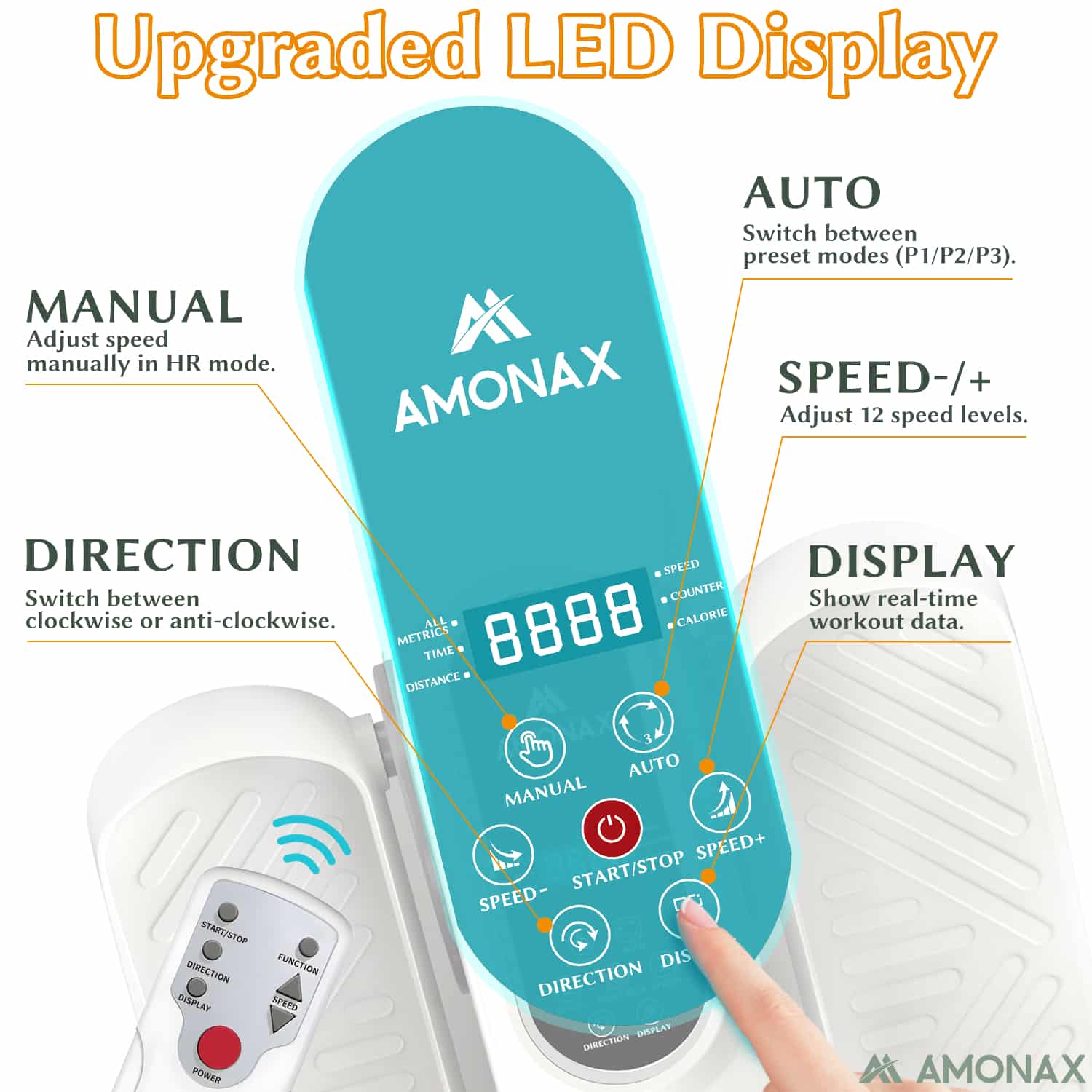 Electric Seated Pedal Exerciser for Seniors – Gentle Mobility Trainer