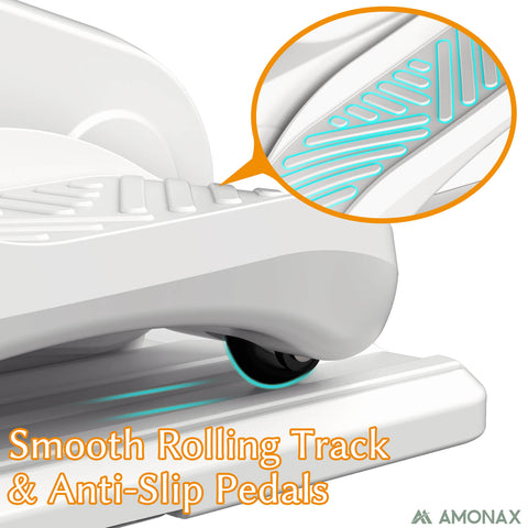 Electric Seated Pedal Exerciser for Seniors – White Pro