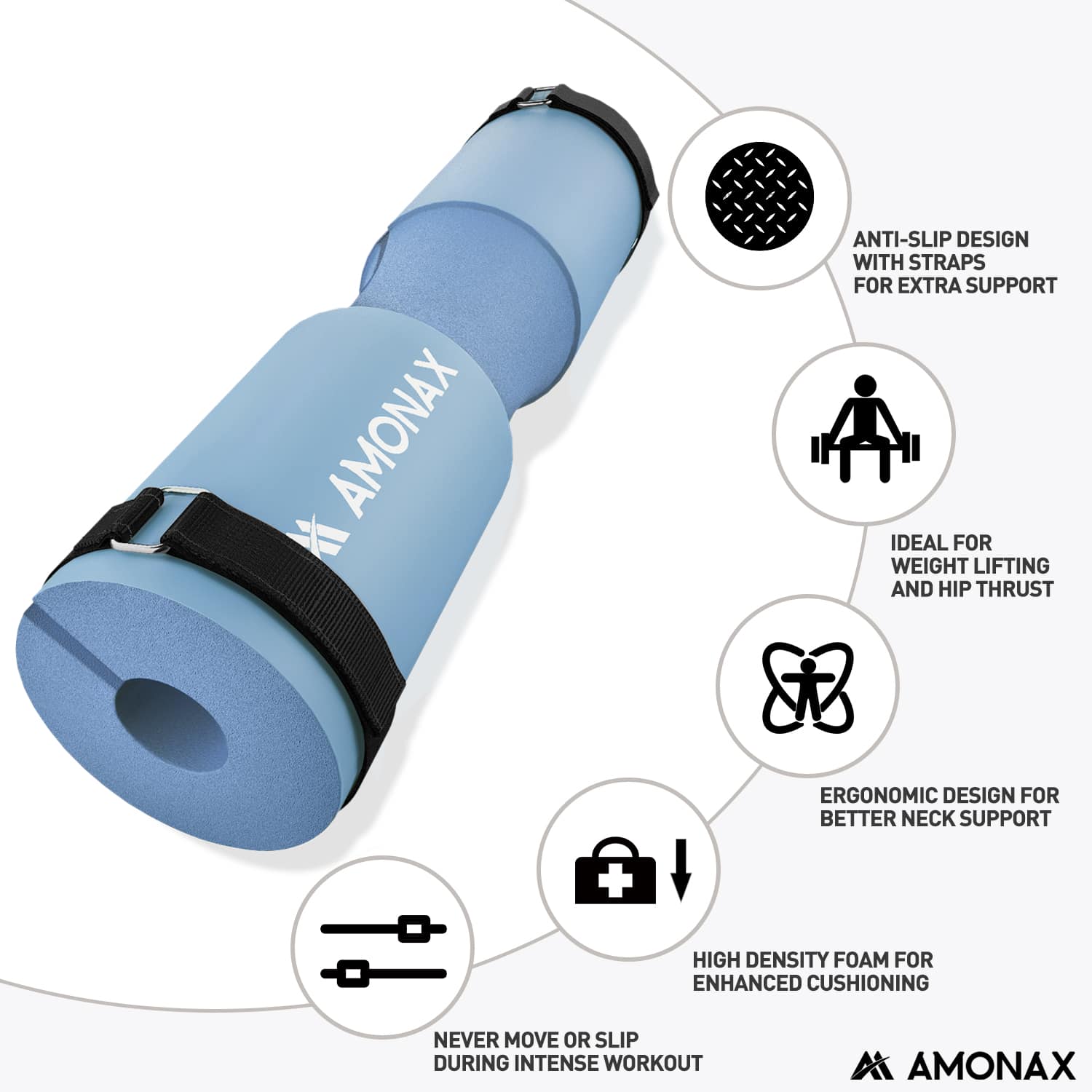 Squat Pad – Protective Cushion for Squats and Hip Thrusts
