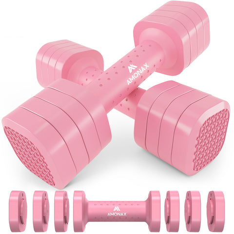 Ladies Hand Weights – Adjustable Dumbbells for Home Exercise (2.3KG X 2)