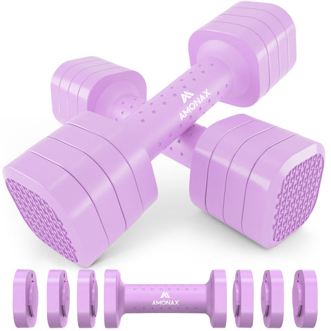 Ladies Hand Weights – Adjustable Dumbbells for Home Exercise (2.3KG X 2)