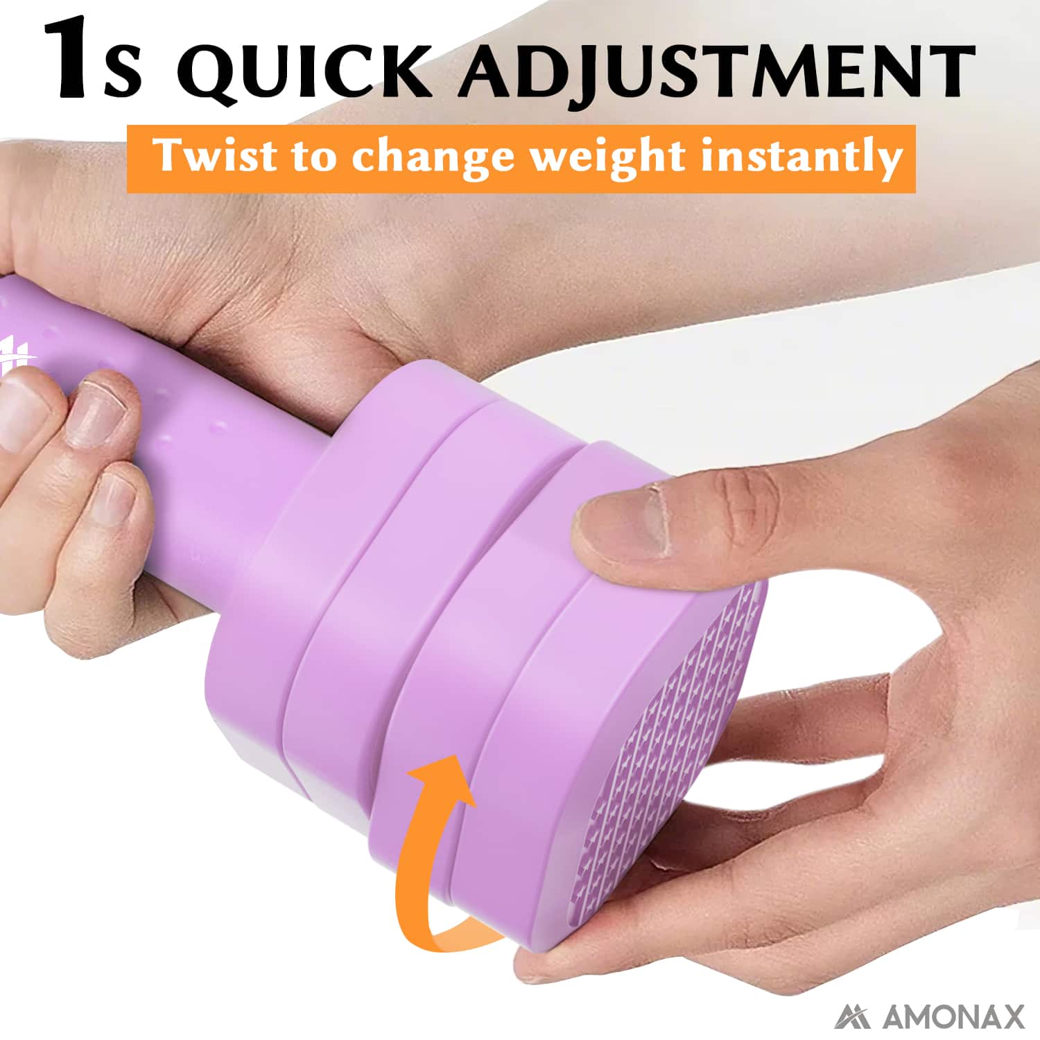 Adjustable Dumbbell Set – 4-in-1 Quick-Release (2.3kg ×2)