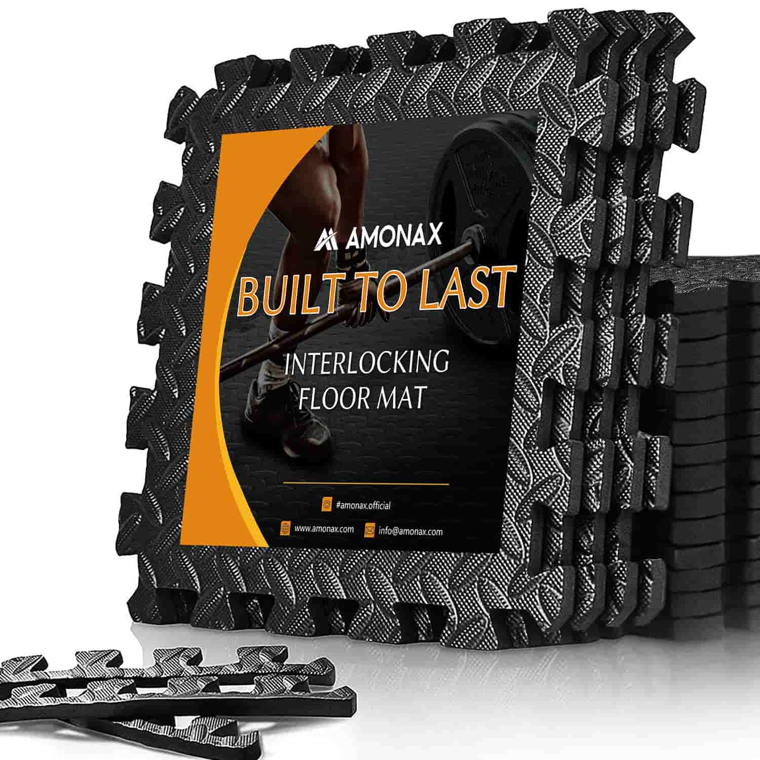 60×60cm Foam Gym Floor Mats – Interlocking Gym Tiles
