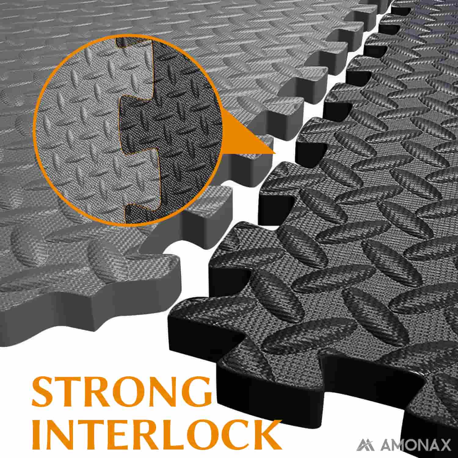 60×60cm Foam Gym Floor Mats – Interlocking Gym Tiles
