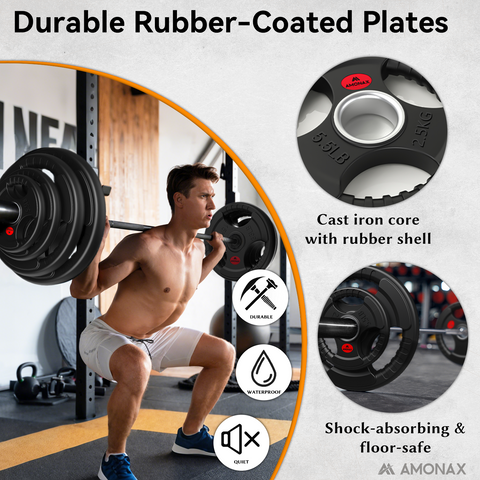 Rubber Olympic Weight Plates