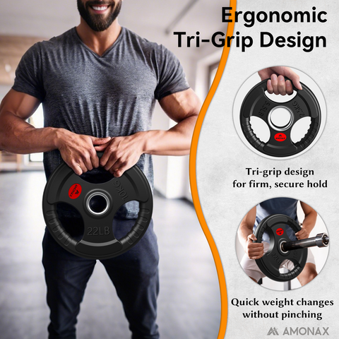 Rubber Olympic Weight Plates