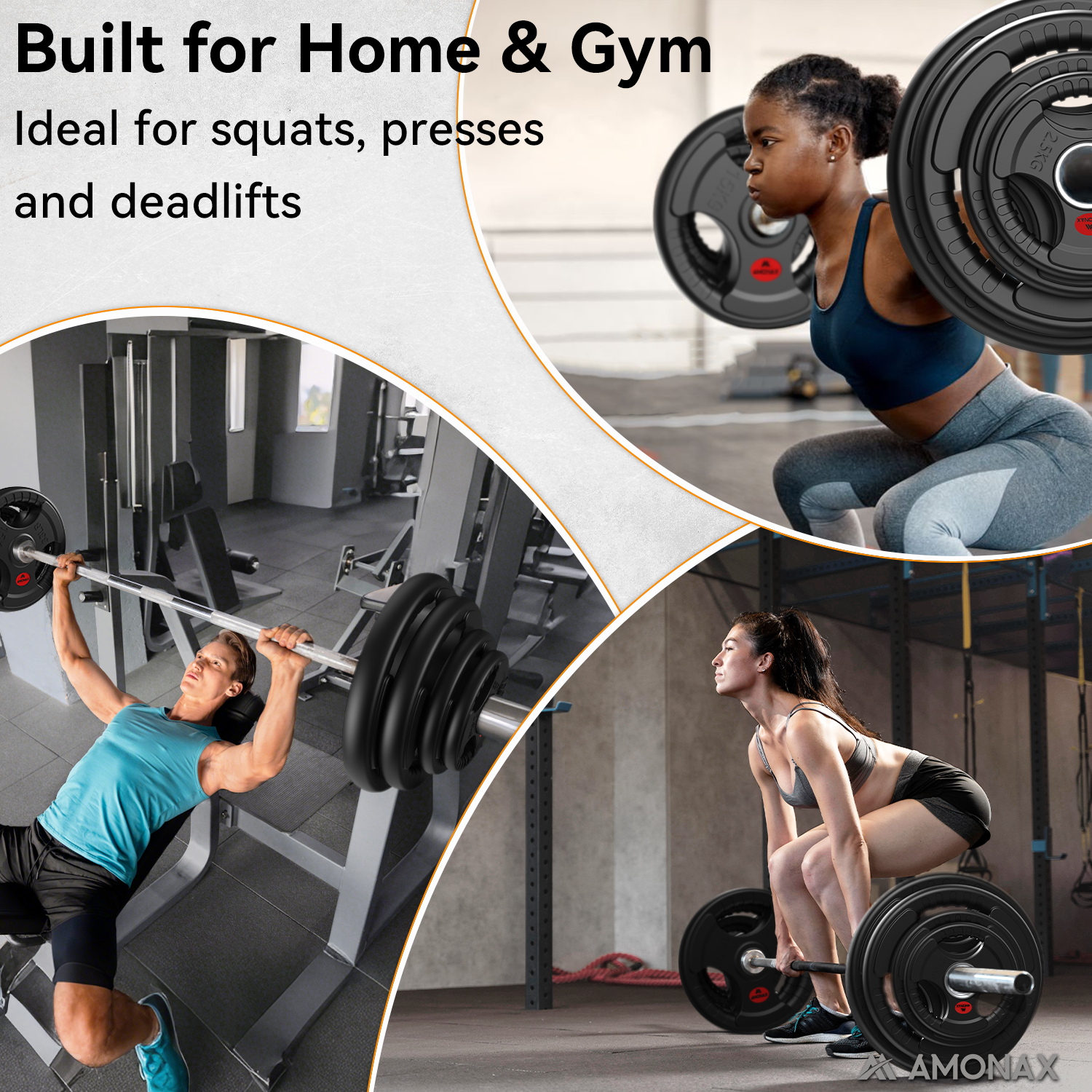 Rubber Olympic Weight Plates