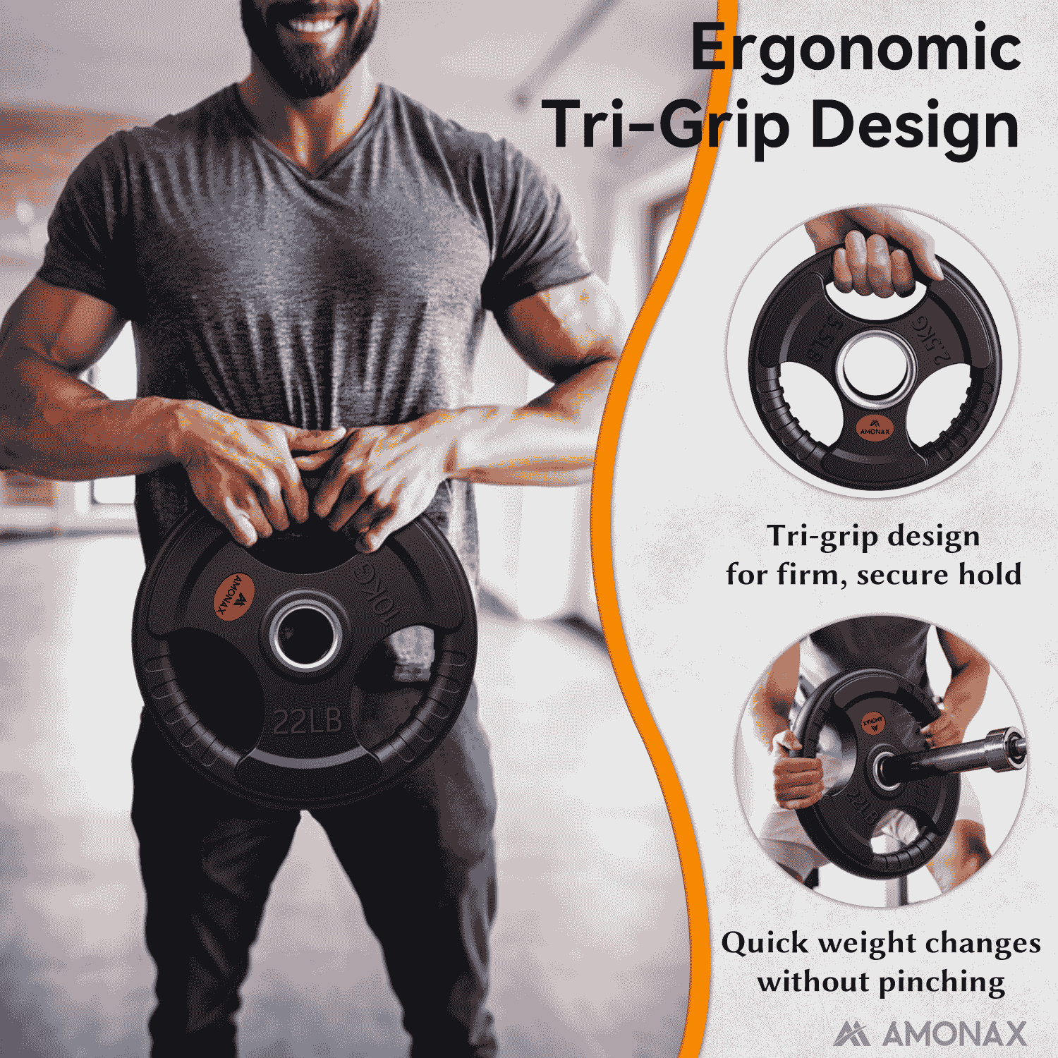 Olympic Rubber Weight Plates – Training Plates Set