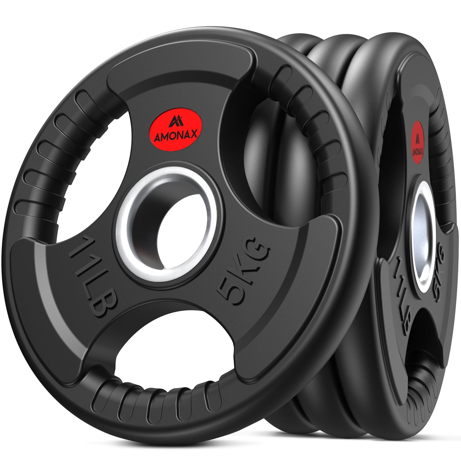 4 x 5KG Rubber Olympic Weight Plates