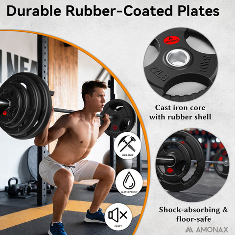 Rubber Olympic Weight Plates
