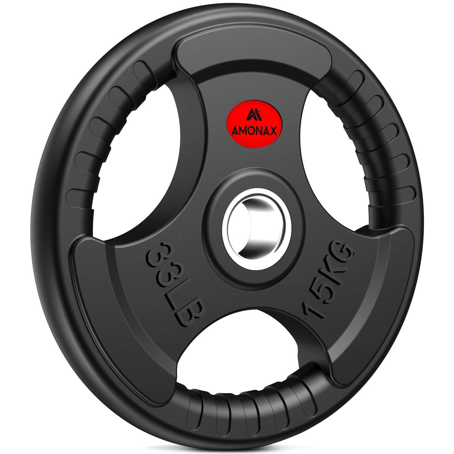 1 x 15KG Rubber Olympic Weight Plates