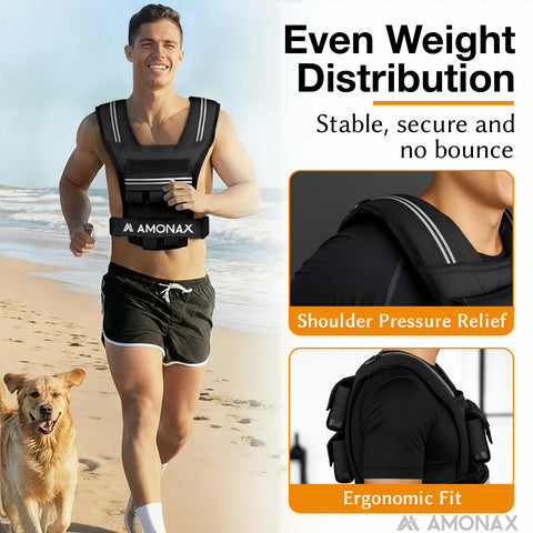 weighted vest adjustable weight