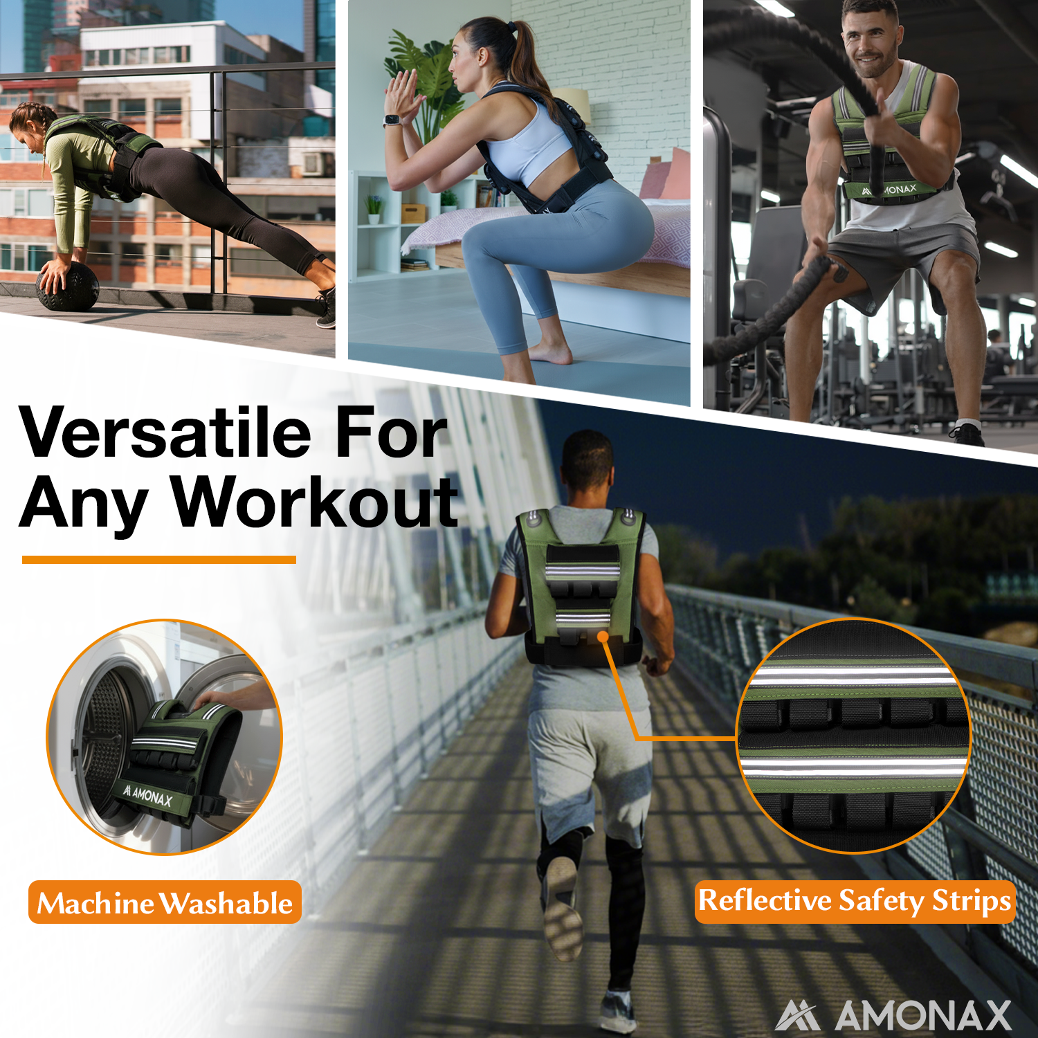 adjustable weighted vest for running