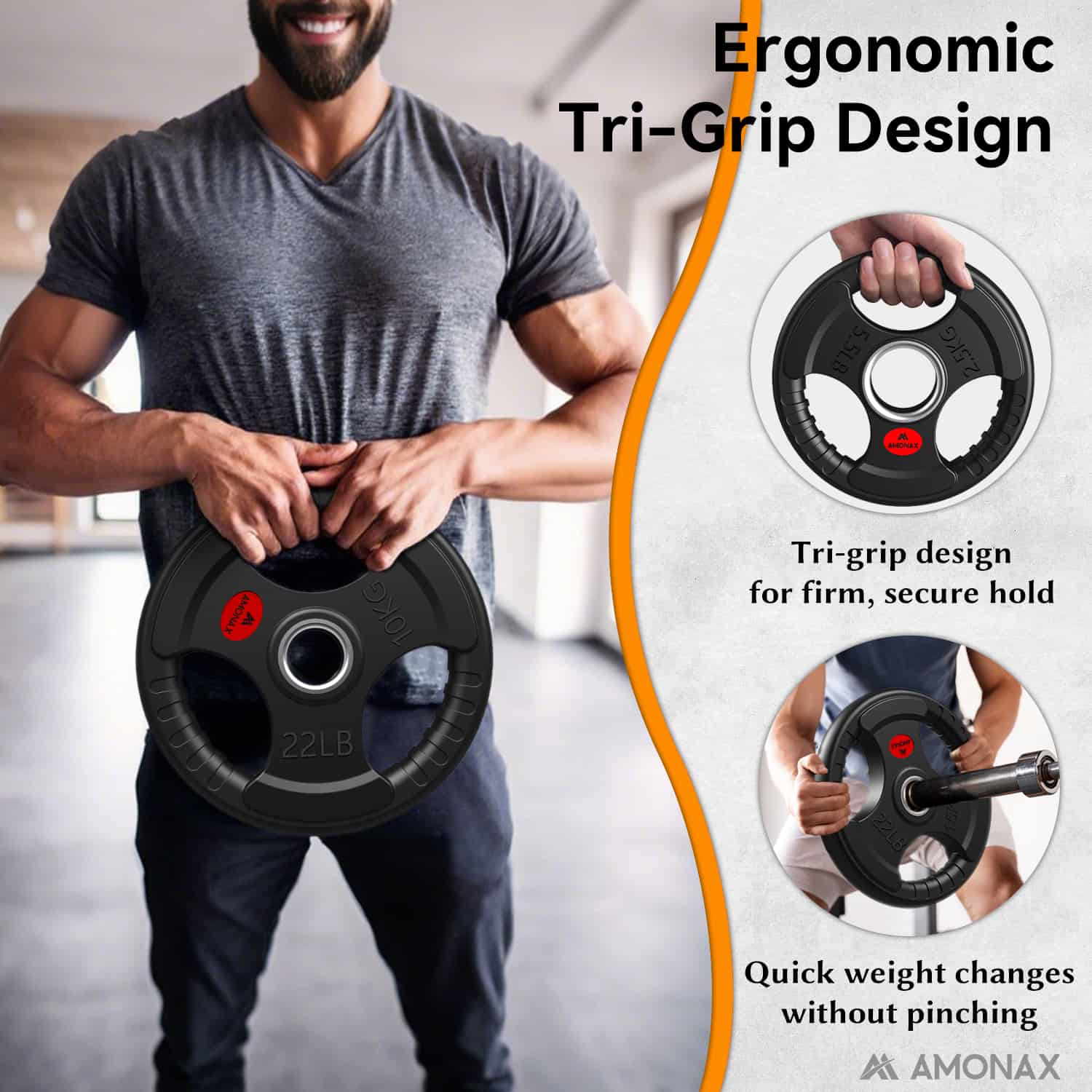 Olympic Rubber Weight Plates – Training Plates Set