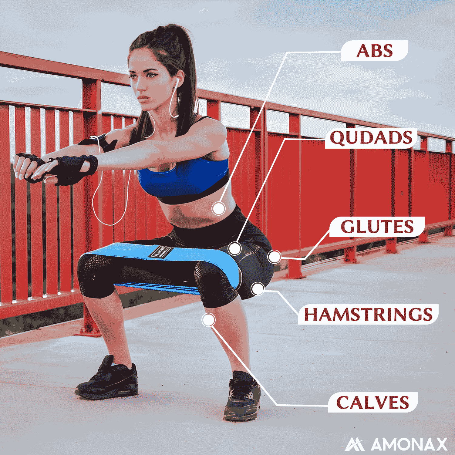 Fabric Resistance BandsBands for Glute and Leg Training
