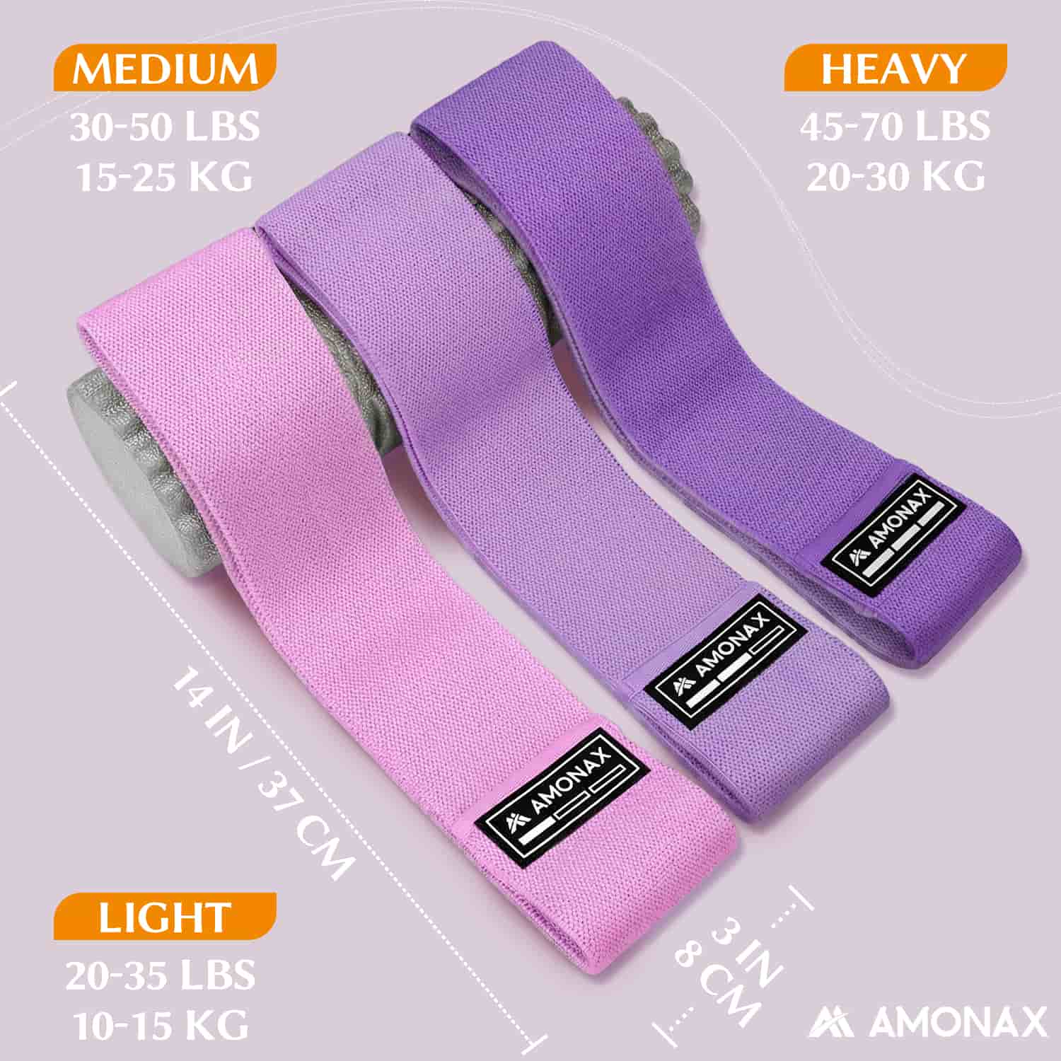 Fabric Resistance BandsBands for Glute and Leg Training