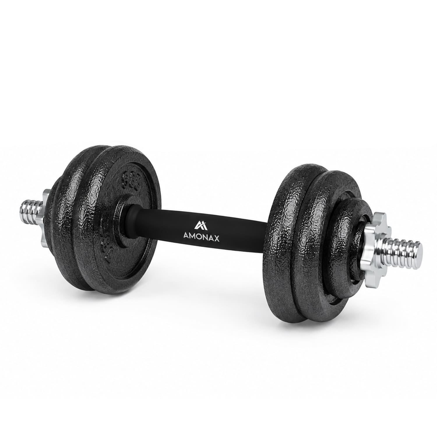 Cast Iron Adjustable Dumbbell Set 15–50kg | AMONAX
