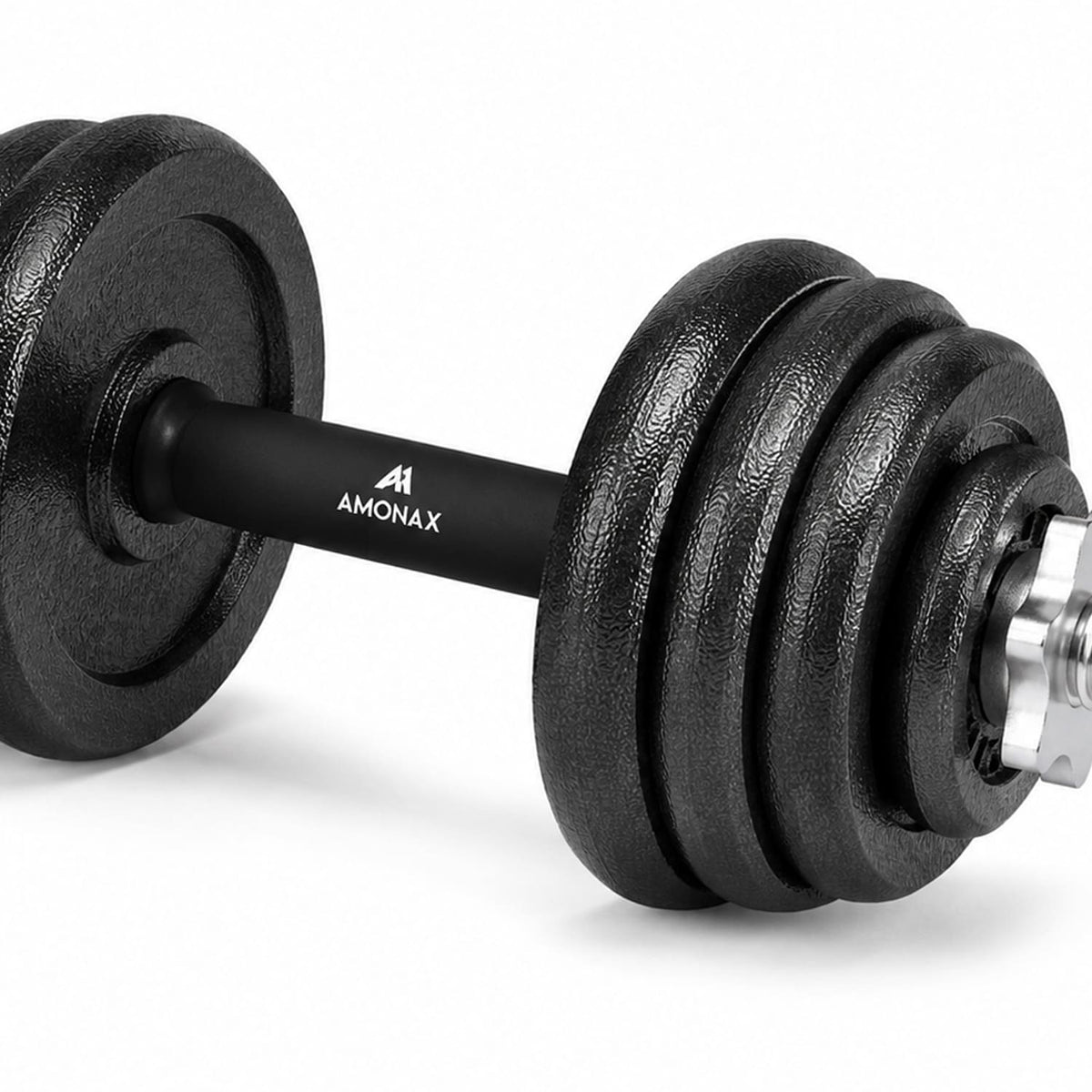 Cast Iron Adjustable Dumbbell & Barbell Set for Home Gym (15–50kg)