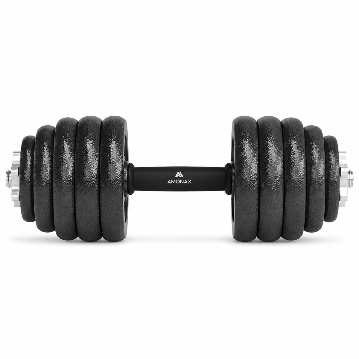 Cast Iron Adjustable Dumbbell & Barbell Set for Home Gym (15–50kg)