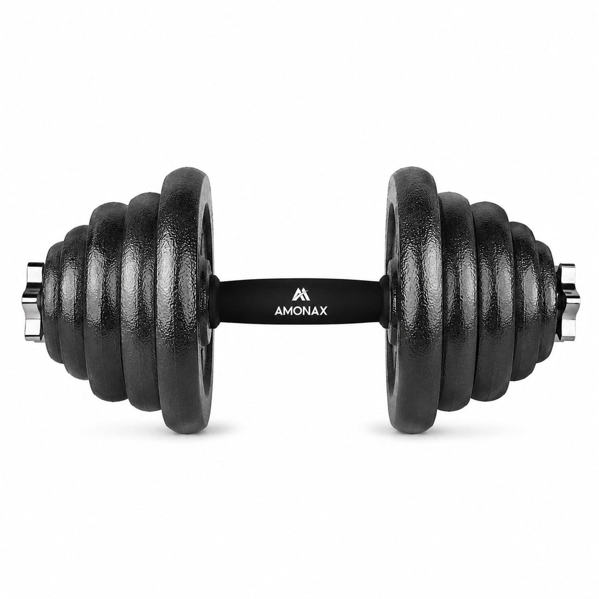 Cast Iron Adjustable Dumbbell & Barbell Set for Home Gym (15–50kg)