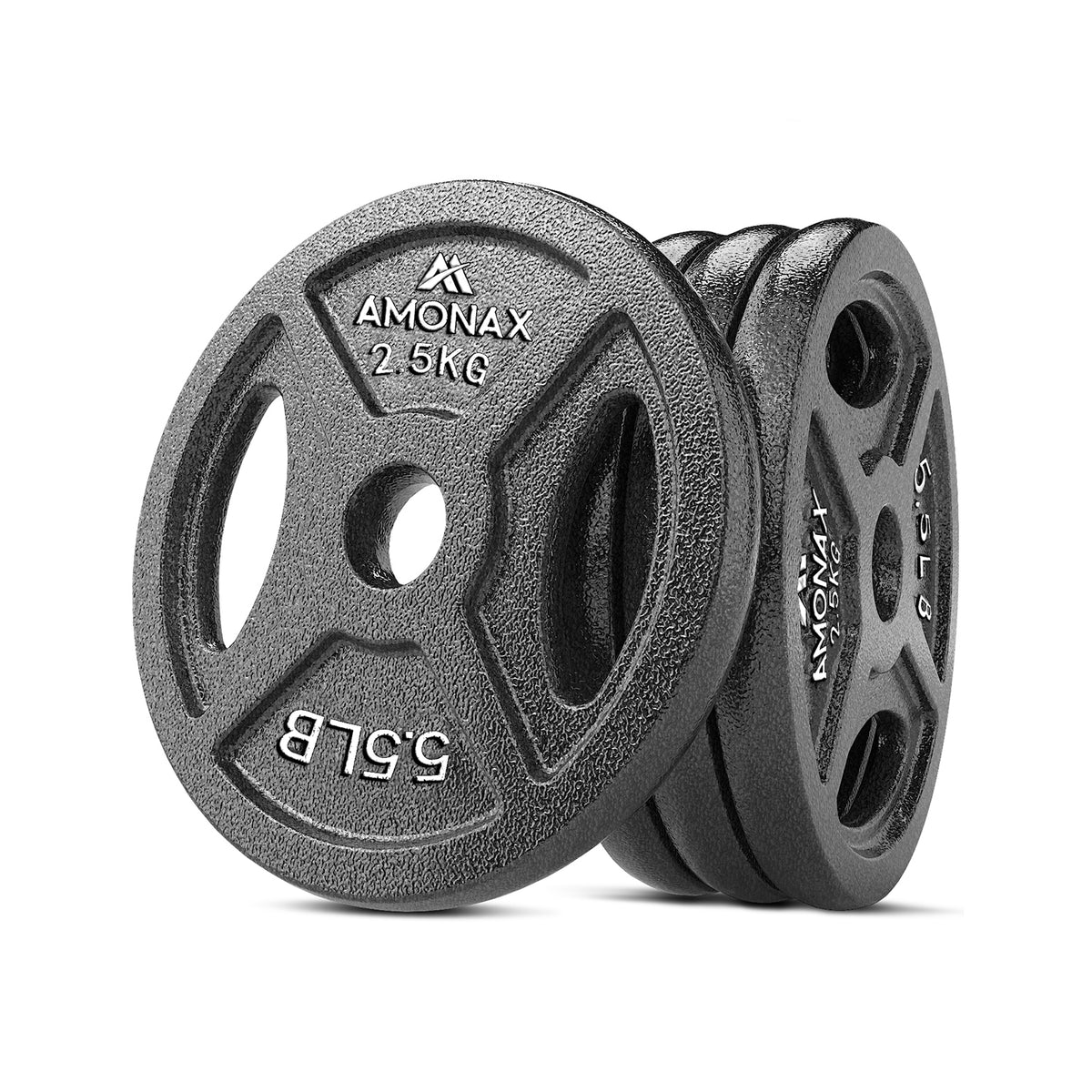 Cast Iron Standard Weight Plates – 1 Inch Set