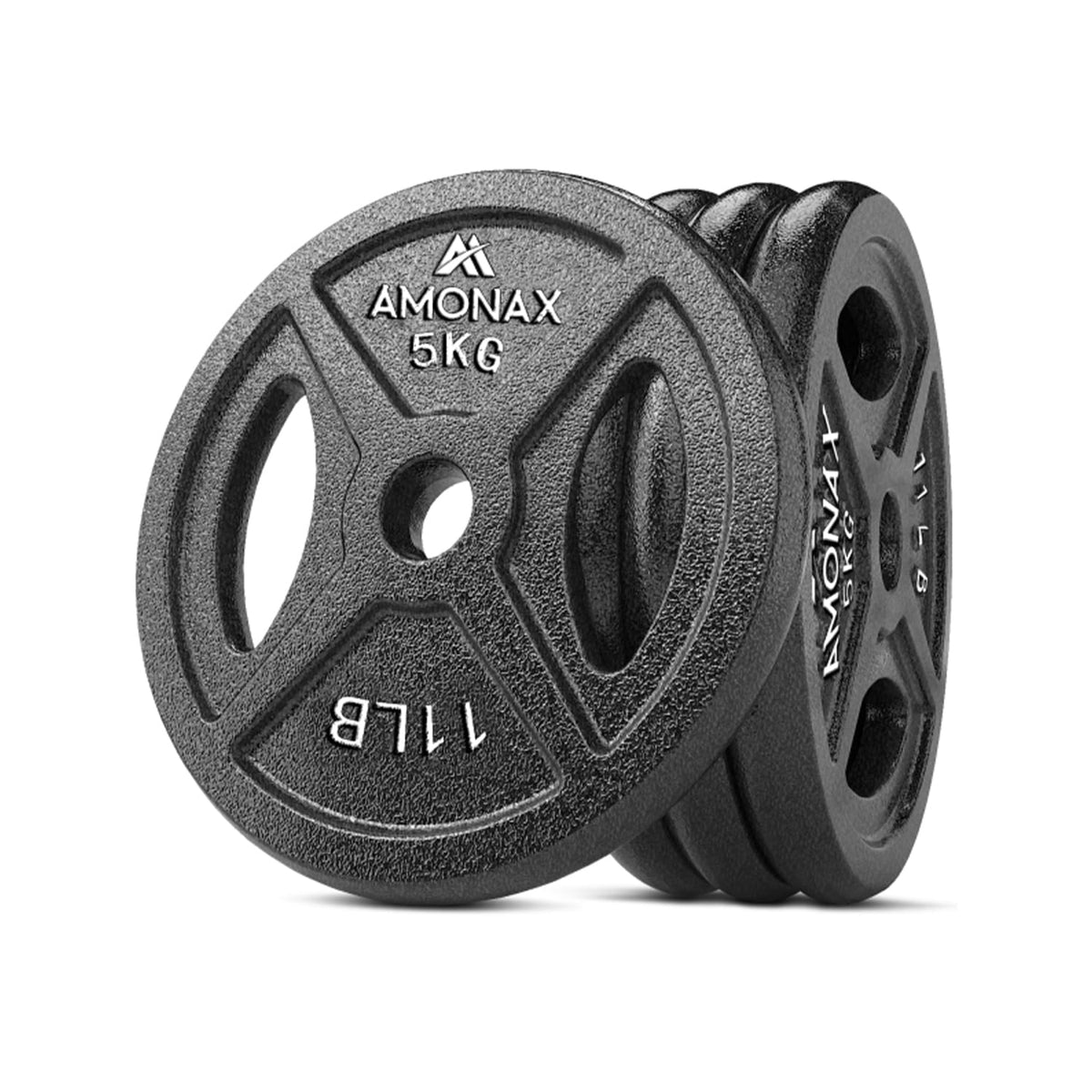 Cast Iron Standard Weight Plates – 1 Inch Set