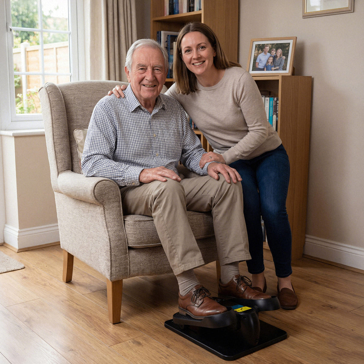 Electric Seated Pedal Exerciser for Seniors