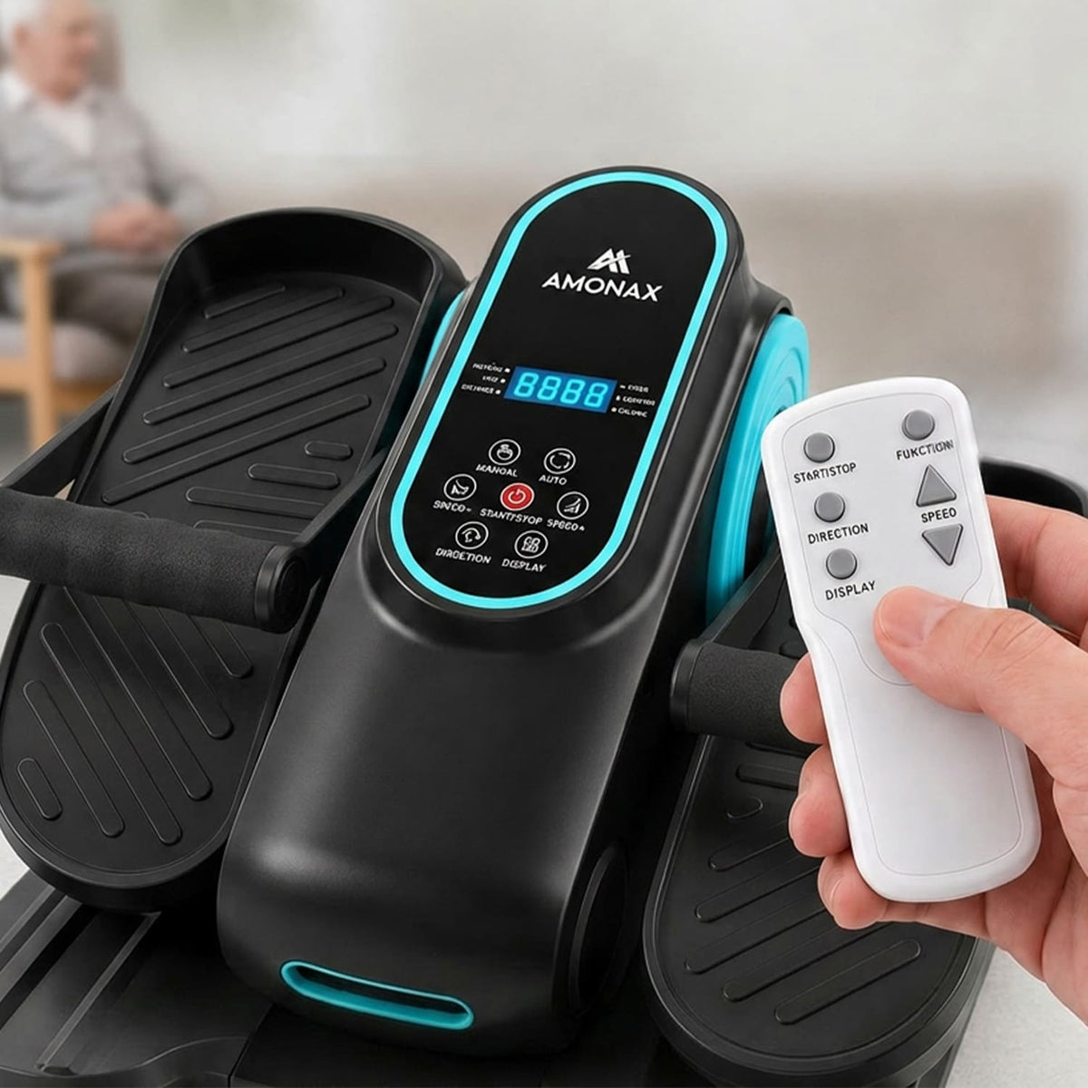 Electric Seated Pedal Exerciser for Seniors