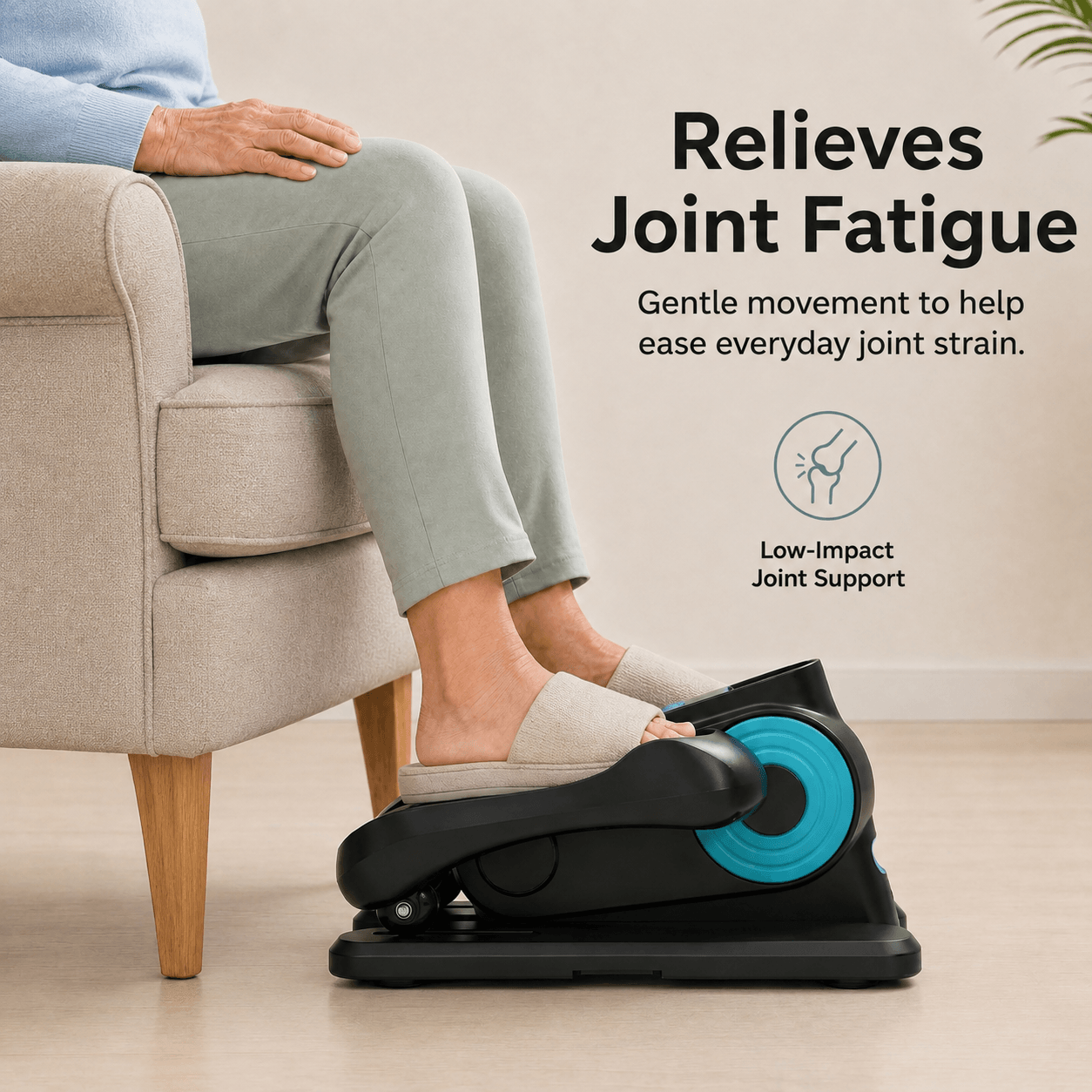 Electric Seated Pedal Exerciser for Seniors – Gentle Mobility Trainer