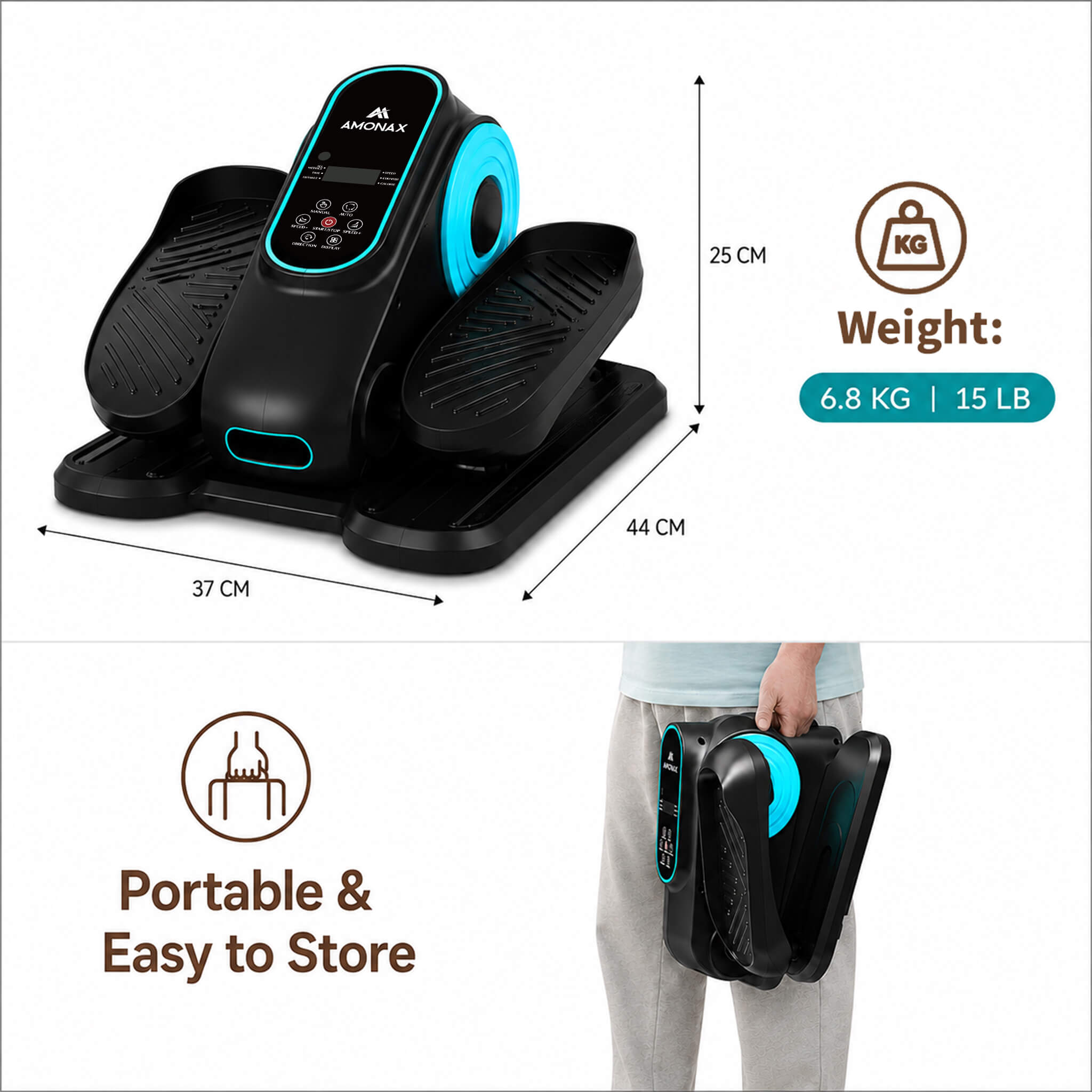 pedalen trainer Electric Seated Pedal Exerciser – 3 Versions Available