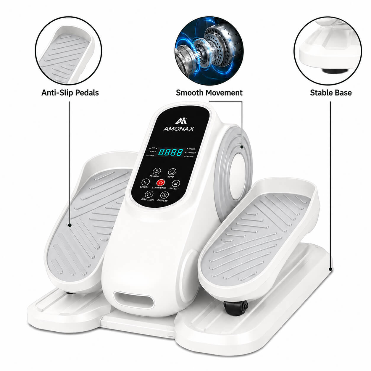 Electric Seated Pedal Exerciser for Seniors – Gentle Mobility Trainer