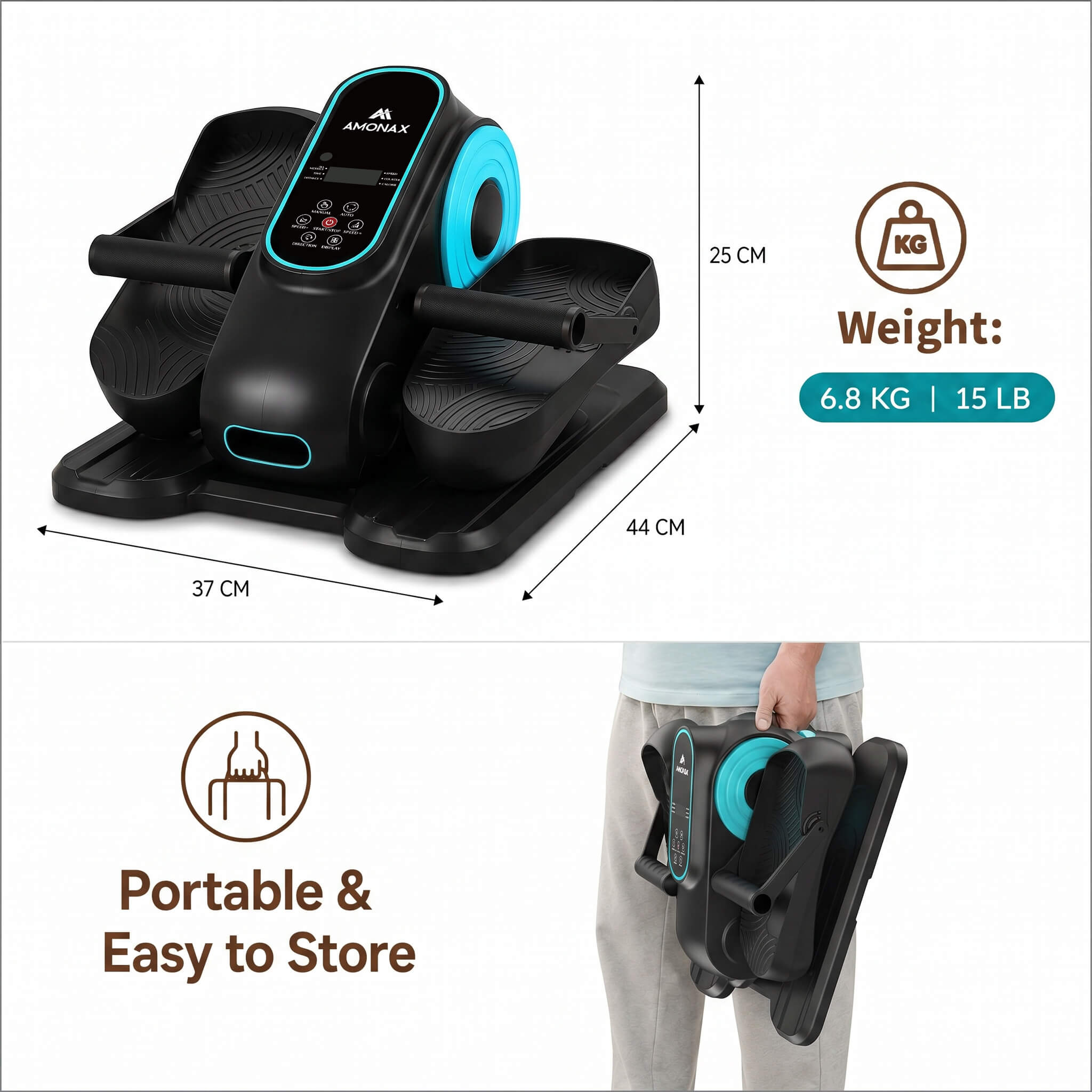 Electric Seated Pedal Exerciser for Seniors – Gentle Mobility Trainer