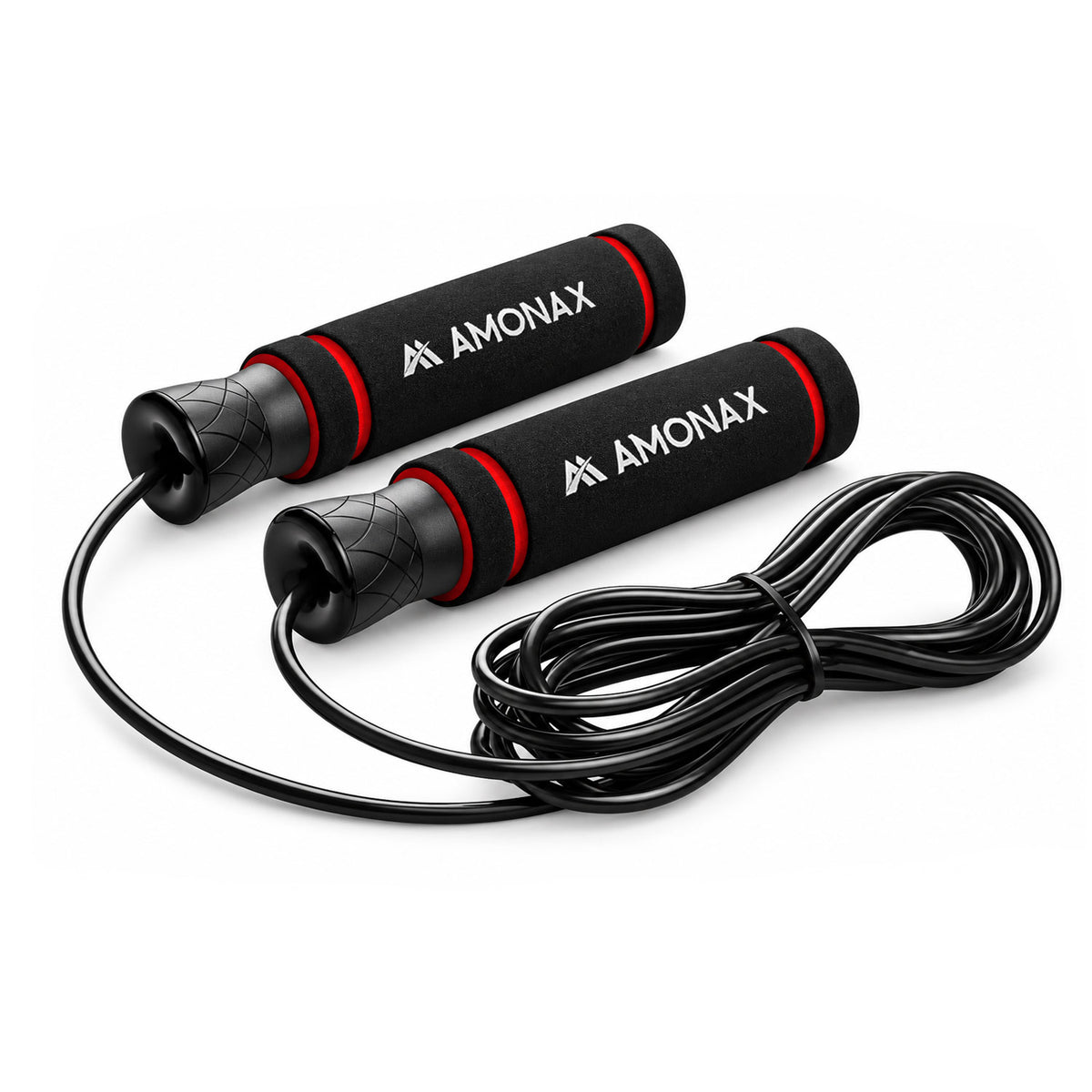 Ab Roller Set with Skipping Rope & Push Up Bars – Home Workout Kit for Core Training