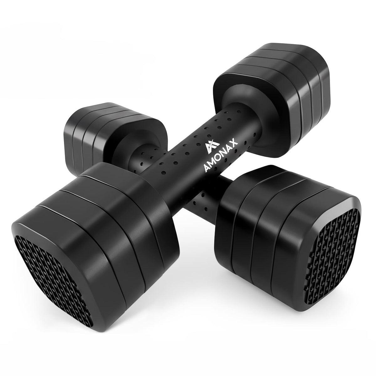 Adjustable Dumbbell Set – 4-in-1 Quick-Release (2.3kg ×2)