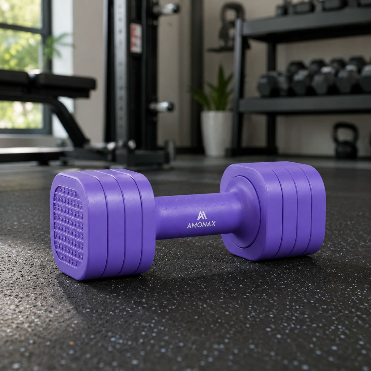 Adjustable Dumbbell Set – 4-in-1 Quick-Release (2.3kg ×2)
