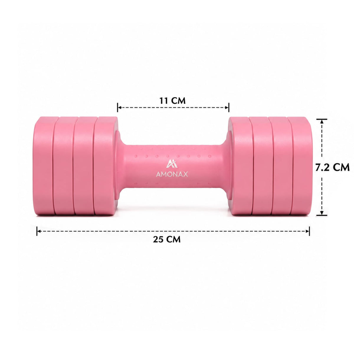 Adjustable Dumbbell Set – 4-in-1 Quick-Release (2.3kg ×2)