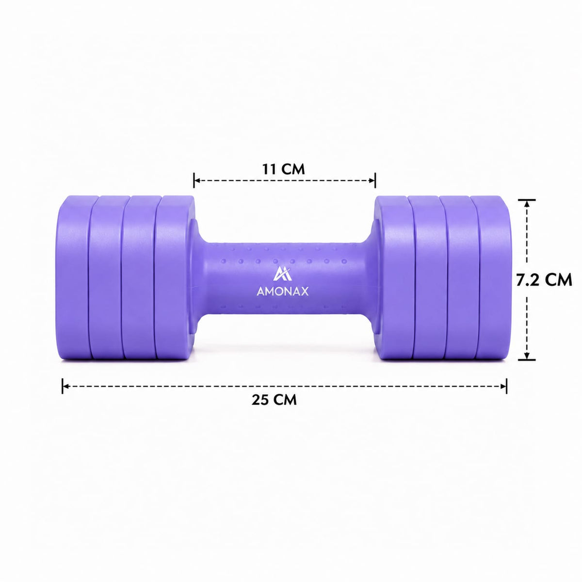 Adjustable Dumbbell Set – 4-in-1 Quick-Release (2.3kg ×2)