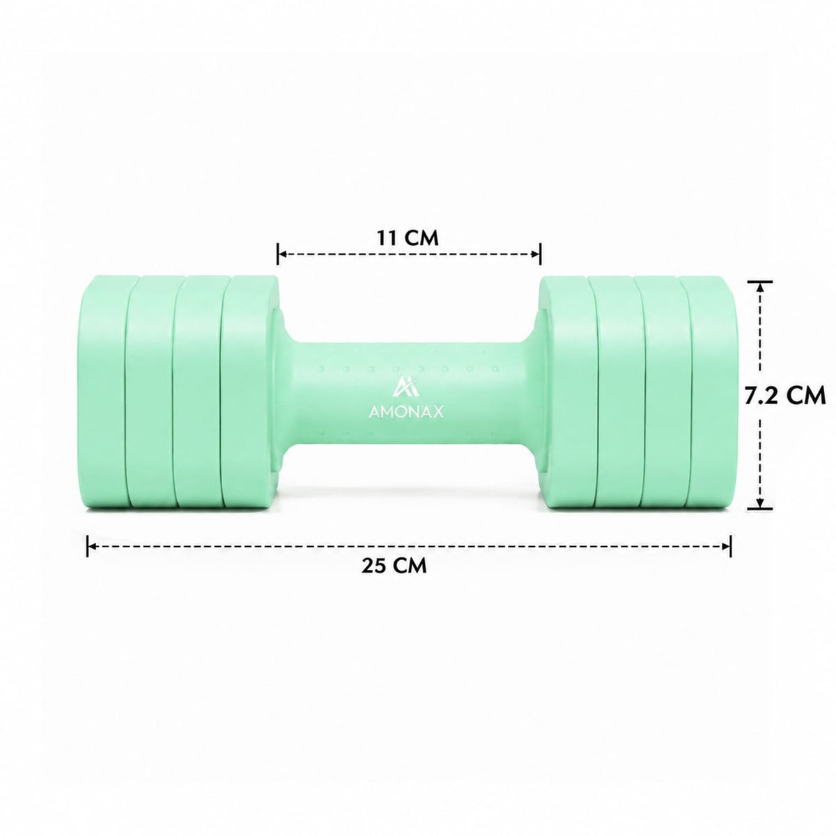 Adjustable Dumbbell Set – 4-in-1 Quick-Release (2.3kg ×2)