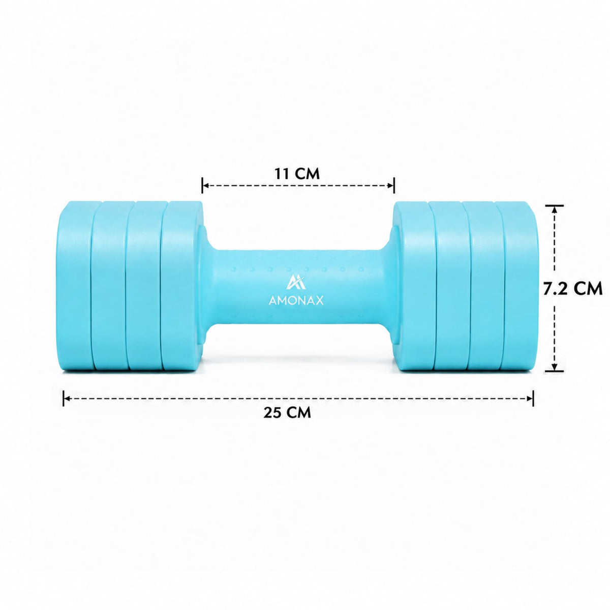 Adjustable Dumbbell Set – 4-in-1 Quick-Release (2.3kg ×2)