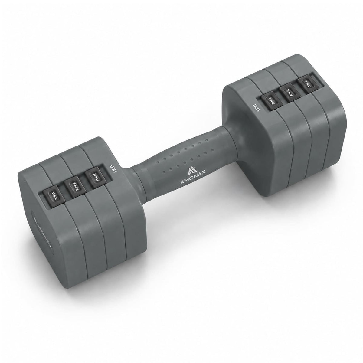 Adjustable Dumbbell Set – 5-in-1 Quick-Release (5kg ×2)