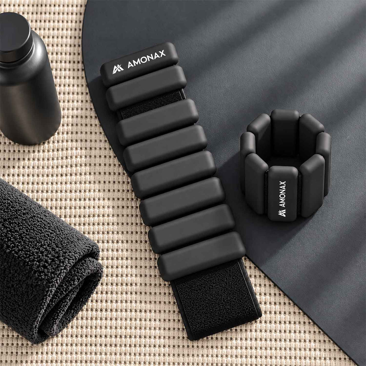 Adjustable Wrist Weights for Yoga, Walking & Home Workouts – 1lb/2lb Pair
