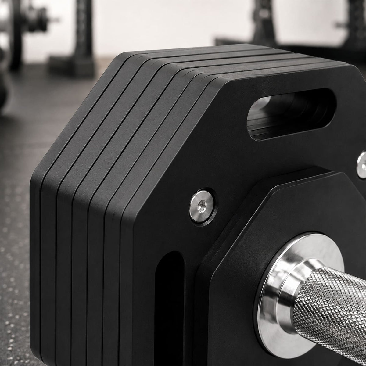 Additional 2kg weight plates for AMONAX Quick-Change dumbbell system