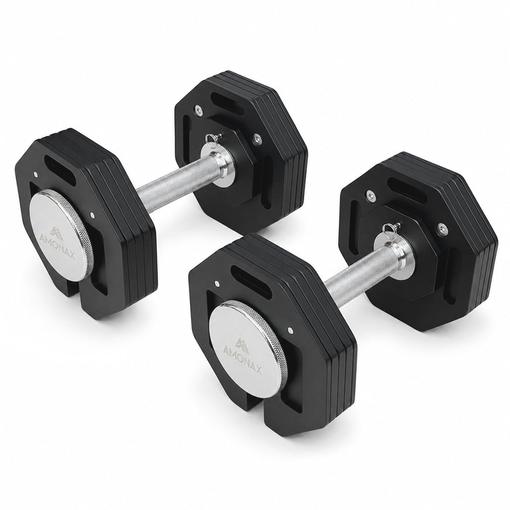 Quick-Change Plate-Loaded Adjustable Dumbbell (20kg / 36kg)
