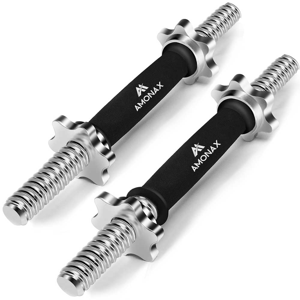 Dumbbell bar set (1 inch) with spinlock